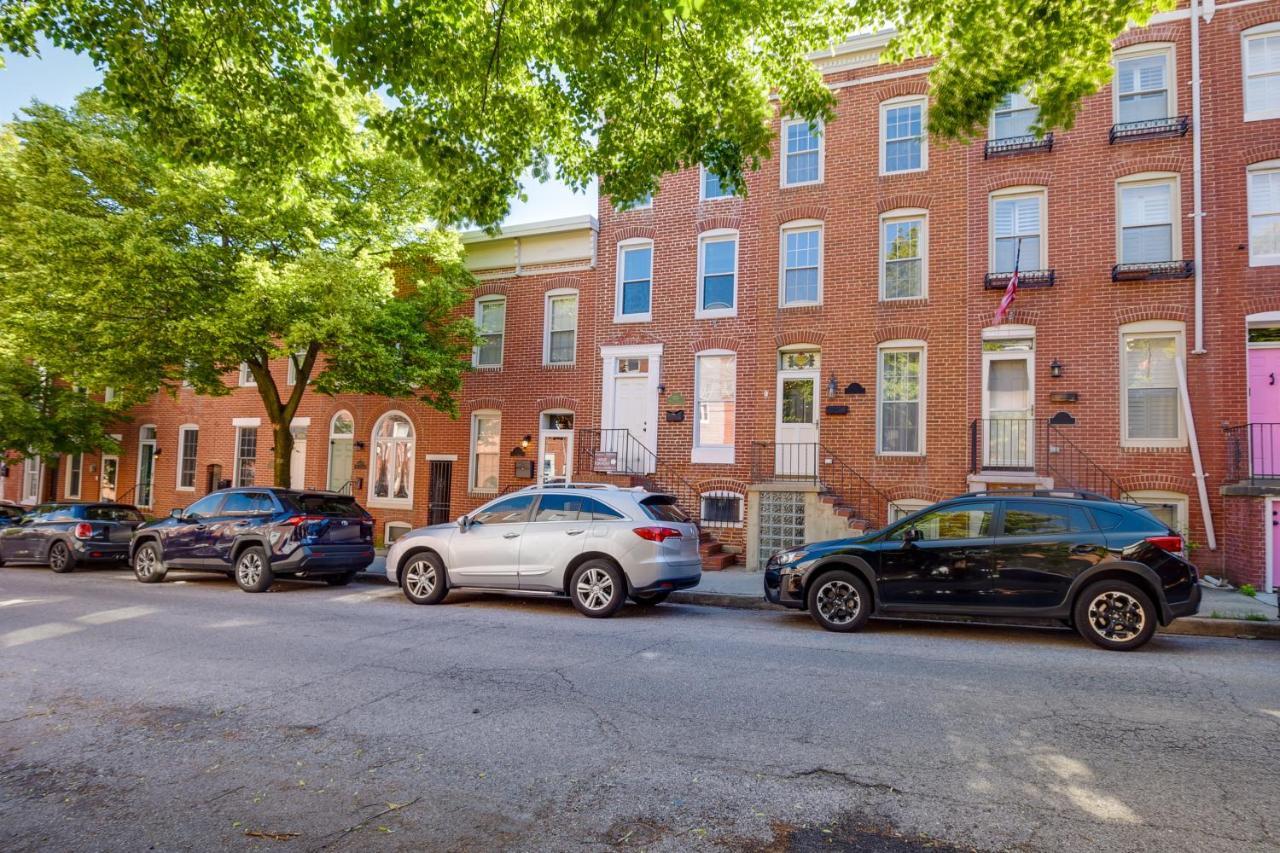 Quaint Baltimore Townhouse About 1 Mi To Inner Harbor! Exterior photo