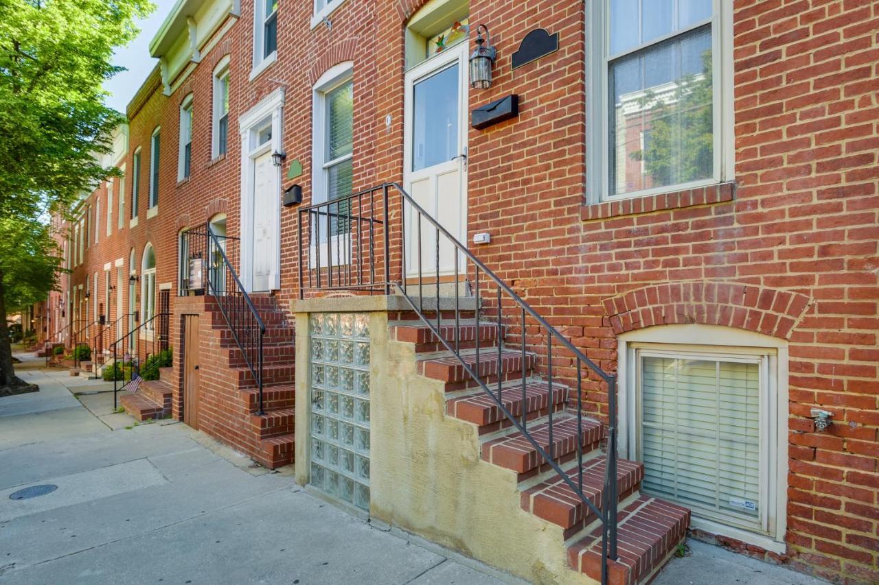 Quaint Baltimore Townhouse About 1 Mi To Inner Harbor! Exterior photo